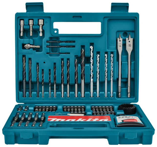 Makita Boor-/schroefbitset 100-delig Makita Boor-/schroefbitset 100-delig -Winkel Voor Huishoudelijk Gereedschap b 53811 c1c0.jpg 1200x600 7a832ebc88