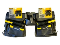 ToolPack Industriële Gereedschapsgordel, 2 Afneembare Holsters, Verstelbare Leren Riem, Metalen Gesp -Winkel Voor Huishoudelijk Gereedschap h130686 5.jpg 1200x600 30a5aebc88