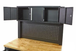 HBM Gereedschapswagen Met Kastenwand, Houten Werkblad, 122 Cm, Zwart -Winkel Voor Huishoudelijk Gereedschap hbm 007 104.jpg 1200x600 73c00ebc88