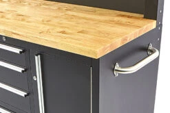 HBM Gereedschapswagen Met Kastenwand, Houten Werkblad, 122 Cm, Zwart -Winkel Voor Huishoudelijk Gereedschap hbm 009 101.jpg 1200x600 11687ebc88