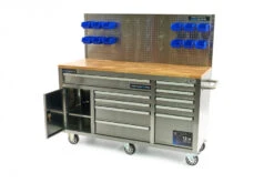 HBM Werkbank 158 Cm 10 Laden Met Deur En Achterwand, RVS -Winkel Voor Huishoudelijk Gereedschap hbm 011 124.jpg 1200x600 7aa23ebc88