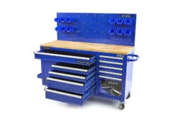 HBM Gereedschapswagen Met Achterwand, Houten Werkblad, 158 Cm, Blauw 4 HBM Gereedschapswagen Met Achterwand, Houten Werkblad, 158 Cm, Blauw -Winkel Voor Huishoudelijk Gereedschap hbm 013 100.jpg 1200x600 a919febc88