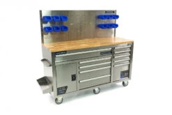 HBM Werkbank 158 Cm 10 Laden Met Deur En Achterwand, RVS -Winkel Voor Huishoudelijk Gereedschap hbm 016 115.jpg 1200x600 7e305ebc88