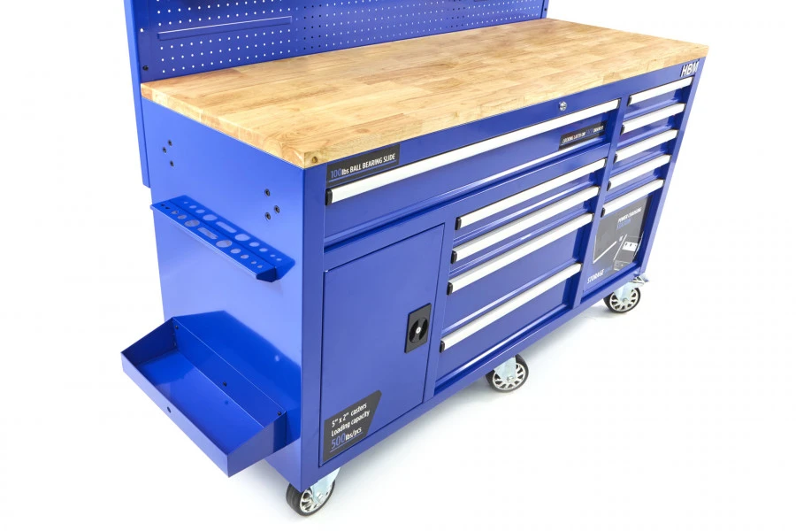 HBM gereedschapswagen met achterwand, houten werkblad, 158 cm, blauw HBM Gereedschapswagen Met Achterwand, Houten Werkblad, 158 Cm, Blauw -Winkel Voor Huishoudelijk Gereedschap hbm 022 122.jpg 1200x600 6db93ebc88