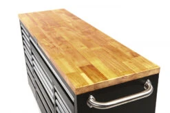 HBM Verrijdbare Gereedschapswagen Met Houten Werkblad - 146 Cm - Zwart -Winkel Voor Huishoudelijk Gereedschap hbm 022 61.jpg 1200x600 a5abbebc88