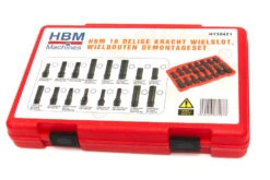HBM Kracht Wielslot, Wielbouten Demontageset 16-delig 6 HBM Kracht Wielslot, Wielbouten Demontageset 16-delig -Winkel Voor Huishoudelijk Gereedschap hbm 031 179.jpg 1200x600 d410debc88