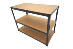 HBM Legbordstelling, Garagestelling, Opbergrek 3 X 265 Kg -Winkel Voor Huishoudelijk Gereedschap hbm 064 167.jpg 1200x600 53667ebc88