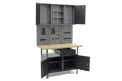 HBM Werkbank Met Deuren 120 X 60 X 200 Cm -Winkel Voor Huishoudelijk Gereedschap hbm 105 147.jpg 1200x600 81184ebc88