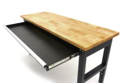 HBM In Hoogte Verstelbare Werkbank Met Massief Houten Werkblad En Lade 152 Cm -Winkel Voor Huishoudelijk Gereedschap hbm 1082 1.jpg 1200x600 e68fdebc88