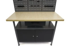 HBM Werkbank Met Deuren 120 X 60 X 200 Cm -Winkel Voor Huishoudelijk Gereedschap hbm 109 154.jpg 1200x600 84386ebc88