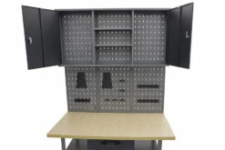 HBM Werkbank Met Deuren 120 X 60 X 200 Cm -Winkel Voor Huishoudelijk Gereedschap hbm 110 148.jpg 1200x600 de727ebc88