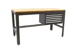HBM 156 Cm Professionele Werkbank Met 5 Laden En Houten Werkblad Zwart -Winkel Voor Huishoudelijk Gereedschap hbm 111 92.jpg 1200x600 6c31eebc88