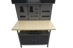 HBM Werkbank Met Deuren 120 X 60 X 200 Cm -Winkel Voor Huishoudelijk Gereedschap hbm 113 148.jpg 1200x600 24616ebc88