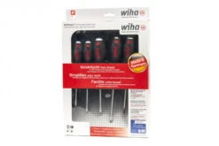 Wiha 530 ZK6 6 Delige Slagvaste SoftFinish Schroevendraaierset - Sleuf, Pozidrive - 21251 -Winkel Voor Huishoudelijk Gereedschap hbm 1221 1.jpg 1200x600 d64abebc88