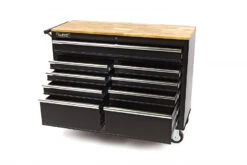 HBM Verrijdbare Gereedschapswagen Met Houten Werkblad - 117 Cm - Zwart -Winkel Voor Huishoudelijk Gereedschap hbm 146 43.jpg 1200x600 c598bebc88