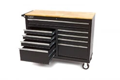 HBM Verrijdbare Gereedschapswagen Met Houten Werkblad - 117 Cm - Zwart -Winkel Voor Huishoudelijk Gereedschap hbm 147 54.jpg 1200x600 99221ebc88