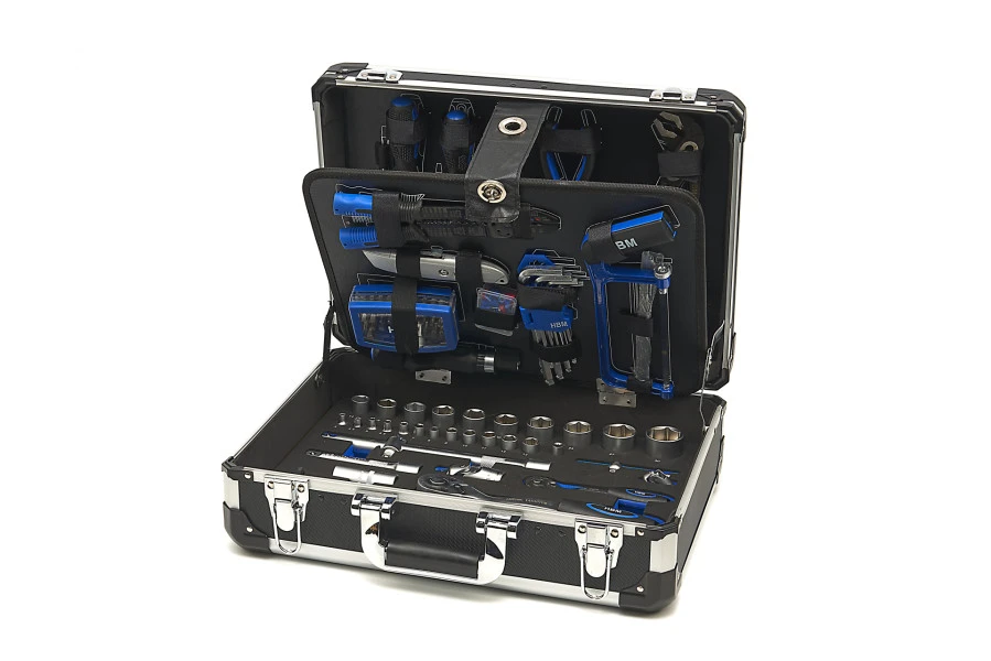 HBM gereedschapskoffer, gereedschapsset met EVA inlay 154-delig HBM Gereedschapskoffer, Gereedschapsset Met EVA Inlay 154-delig -Winkel Voor Huishoudelijk Gereedschap hbm 149 121.jpg 1200x600 b38e5ebc88