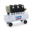 HBM 70 Liter Professionele Low Noise Compressor - Model 2