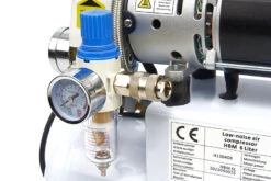 HBM Low Noise Compressor 6 Liter, Model 2 -Winkel Voor Huishoudelijk Gereedschap hbm 169 116.jpg 1200x600 afddeebc88