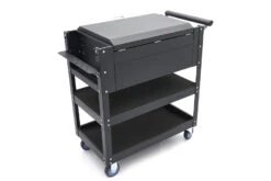 HBM 2 Laden Gereedschapswagen Met 2 Plateaus En Opbergvak - 91 Cm - Zwart -Winkel Voor Huishoudelijk Gereedschap hbm 188 82.jpg 1200x600 bc1d2ebc88