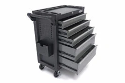 HBM Verrijdbare Gereedschapswagen Met 5 Laden - 80cm - Zwart 5 HBM Verrijdbare Gereedschapswagen Met 5 Laden - 80cm - Zwart -Winkel Voor Huishoudelijk Gereedschap hbm 2082 1.jpg 1200x600 0bb08ebc88