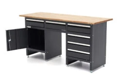 HBM 171 Cm Werkbank Met 6 Laden 1 Deur En Massief Houten Werkblad -Winkel Voor Huishoudelijk Gereedschap hbm 2101 8.jpg 1200x600 45acaebc88