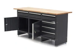 HBM 171 Cm Werkbank Met 6 Laden 2 Deuren En Massief Houten Werkblad 7 HBM 171 Cm Werkbank Met 6 Laden 2 Deuren En Massief Houten Werkblad -Winkel Voor Huishoudelijk Gereedschap hbm 2112 10.jpg 1200x600 8d725ebc88