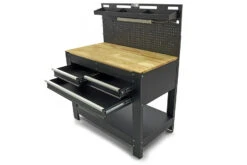 HBM Werkbank Met 3 Laden, Achterwand, LED Verlichting En Stekkerdoos -Winkel Voor Huishoudelijk Gereedschap hbm 244 36.jpg 1200x600 69b49ebc88