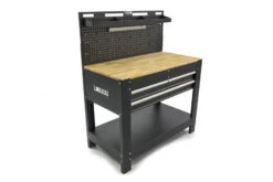 HBM Werkbank Met 3 Laden, Achterwand, LED Verlichting En Stekkerdoos -Winkel Voor Huishoudelijk Gereedschap hbm 245 37.jpg 1200x600 09b0debc88