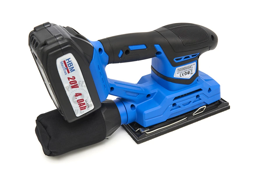 HBM Professionele 20 Volt 4,0AH Lion Vlakschuurmachine Inclusief 2 Lion Accu's en 15 Schuurvellen HBM Professionele 20 Volt 4,0AH Lion Vlakschuurmachine Inclusief 2 Lion Accu's En 15 Schuurvellen -Winkel Voor Huishoudelijk Gereedschap hbm 276 45.jpg 1200x600 37a4aebc88