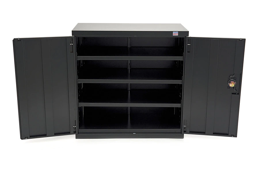 HBM Profi Gereedschapskast 90 x 45 x 90 cm. met 3 Planken zwart HBM Profi Gereedschapskast 90 X 45 X 90 Cm. Met 3 Planken Zwart -Winkel Voor Huishoudelijk Gereedschap hbm 328 21.jpg 1200x600 8ce3debc88