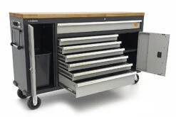 HBM Gereedschapswagen Met Houten Werkblad - 168 Cm - Grijs -Winkel Voor Huishoudelijk Gereedschap hbm 519 2.jpg 1200x600 14e61ebc88