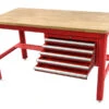 HBM 155 Cm Professionele Werkbank Met 5 Laden En Houten Werkblad, ROOD -Winkel Voor Huishoudelijk Gereedschap hbm 609 1.jpg 1200x600 5545bebc88