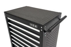 HBM Gereedschapswagen Met 7 Laden - 68 Cm - Zwart -Winkel Voor Huishoudelijk Gereedschap hbm 673 3.jpg 1200x600 003e2ebc88