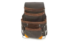 HBM Professionele Leren Gereedschapszak Met 10 Vakken